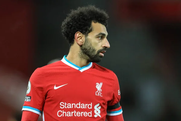 Mohamed Salah Van Liverpool Tijdens Wedstrijd — Stockfoto