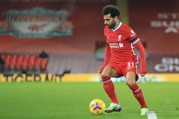 Mohamed Salah Liverpool Game — Stock Photo, Image
