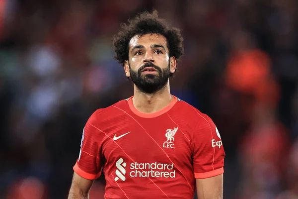 Mohamed Salah Liverpool Durante Partido —  Fotos de Stock
