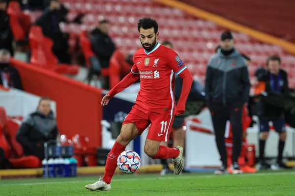 Maç sırasında Liverpool 'lu Mohamed Salah (11)