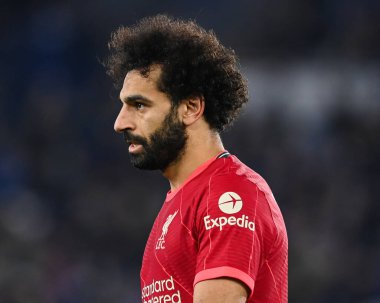 Maç sırasında Liverpool 'lu Mohamed Salah # 11