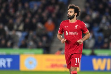 Maç sırasında Liverpool 'lu Mohamed Salah # 11