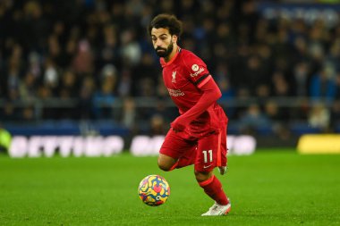 Liverpool 'dan Mohamed Salah # 11 topu aldı.