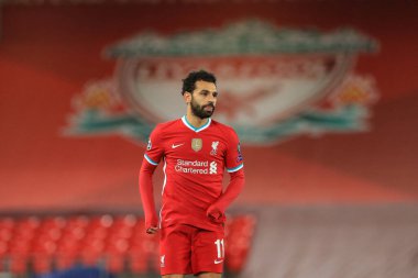 Maç sırasında Liverpool 'lu Mohamed Salah (11)