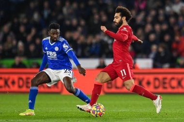 Maç sırasında Liverpool 'lu Mohamed Salah # 11