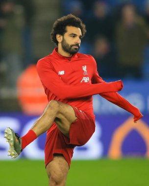 26 Aralık 2019, King Power Stadyumu, Leicester, İngiltere; Premier League, Leicester City - Liverpool: Liverpool 'dan Muhammed Salah (11)