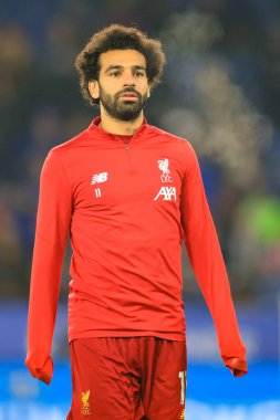 26 Aralık 2019, King Power Stadyumu, Leicester, İngiltere; Premier League, Leicester City - Liverpool: Liverpool 'dan Muhammed Salah (11)