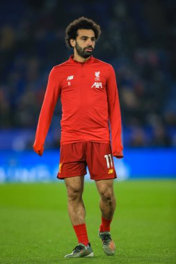 26 Aralık 2019, King Power Stadyumu, Leicester, İngiltere; Premier League, Leicester City - Liverpool: Liverpool 'dan Muhammed Salah (11)