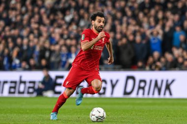 Liverpool 'dan Mohamed Salah # 11 topu aldı.