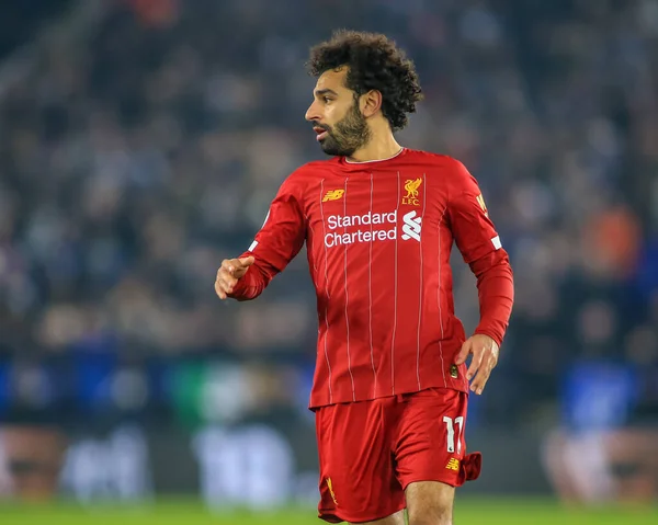 26 Aralık 2019, King Power Stadyumu, Leicester, İngiltere; Premier League, Leicester City - Liverpool: Mohamed Salah (11)