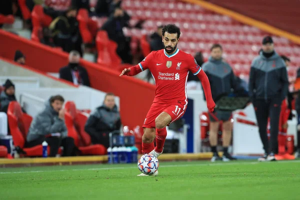 Mohamed Salah Ans Liverpool Brise Aile — Photo