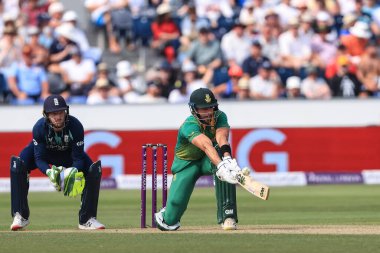 Aiden Markram of South Africa in action during the game