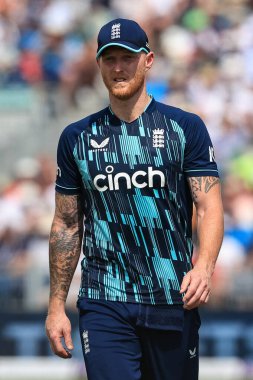 Maç sırasında İngiltere 'den Ben Stokes
