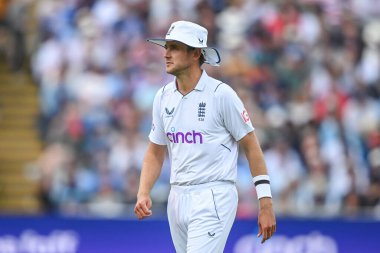 Oyun sırasında İngiltere 'den Stuart Broad