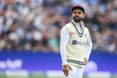 Oyun sırasında Hindistan 'dan Virat Kohli