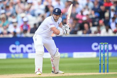 Alex Lees of England in action during the game