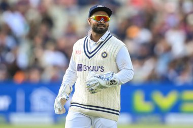 Oyun sırasında Hindistan 'ın Rishabh Pant' ı