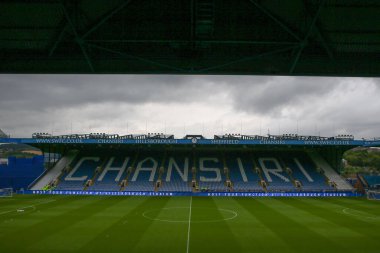 General view inside of Hillsborough Stadium, home of Sheffield Wednesday