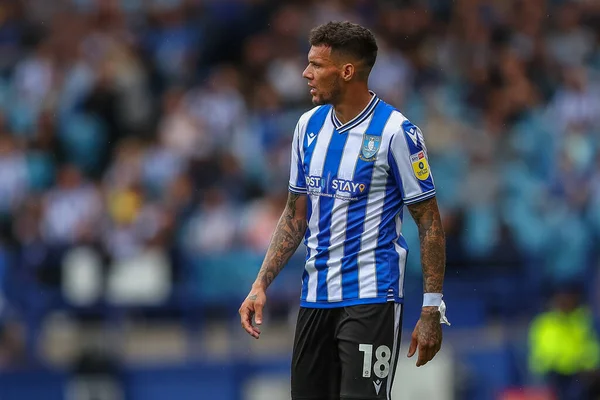 Marvin Johnson Sheffield Wednesday Game — Foto Stock