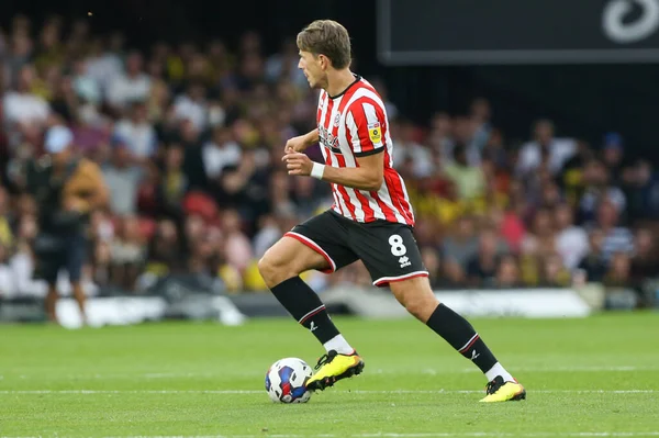 Sander Berge Sheffield United Ball — Zdjęcie stockowe