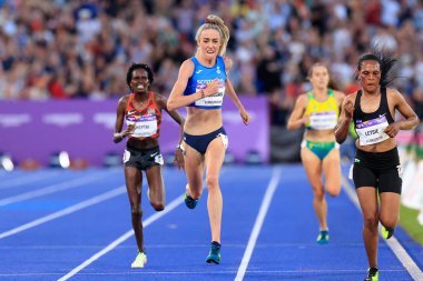 Eilish McColgan of Scotland wins the 10,000 metres
