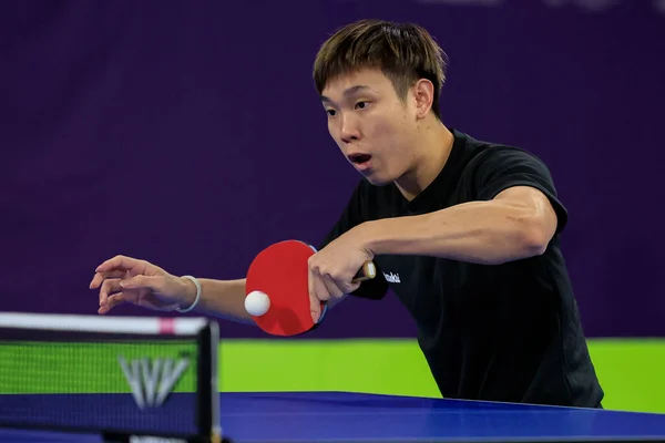 Shen Wong Malaysia Makes Return Game Sanil Shetty Reeth Tennison — Photo