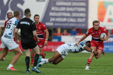 Jez Litten #14 of Hull KR in action during the game 