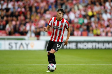 Anel Ahmedhodzic #15 of Sheffield United 