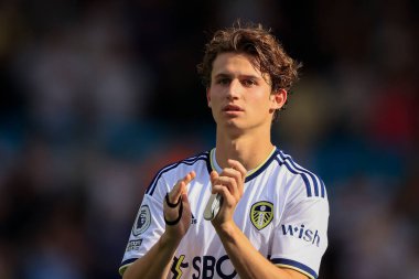 Brenden Aaronson #7 of Leeds United