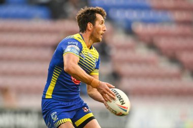 Stefan Ratchford #1 of Warrington Wolves in action