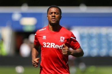 Chuba Akpom #29 of Middlesbrough during the warm up 