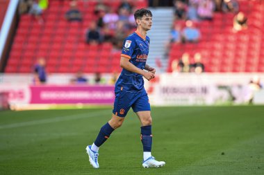 Charlie Patino #28 of Blackpool during the game