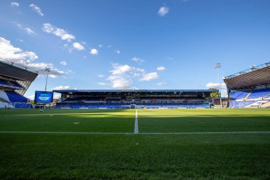 General view inside St. Andrew's Stadium ahead of this evening's game 