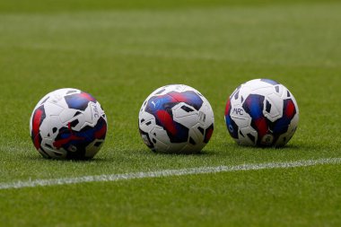 A view of the EFL Puma match ball