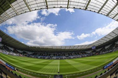 General view of Swansea.com Stadium, venue of todays match Swansea City v Blackburn Rovers