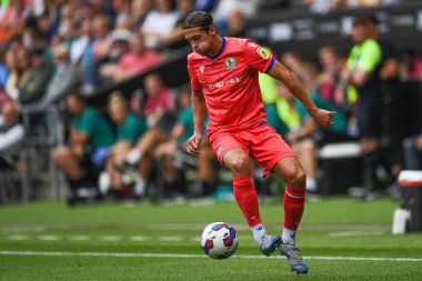 Callum Brittain (2) of Blackburn Rovers  in action during the game 