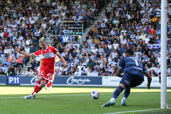 Marcus Forss Middlesbrough Scores Make —  Fotos de Stock