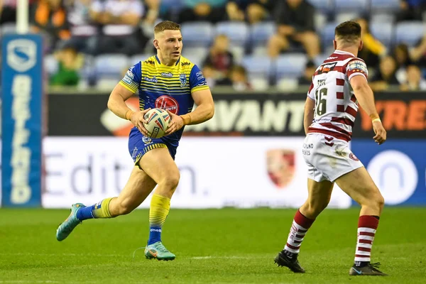 George Williams Warrington Wolves Makes Break — Stockfoto