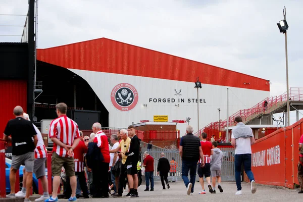 General Exterior View Bramall Lane Home Ground Sheffield United — Foto Stock