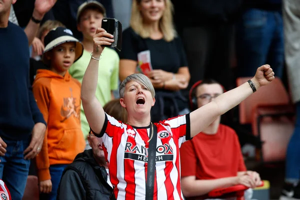 Fan Sheffield United — 스톡 사진