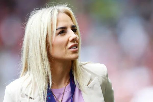 Alex Greenwood Attends Todays Game — Stock Photo, Image