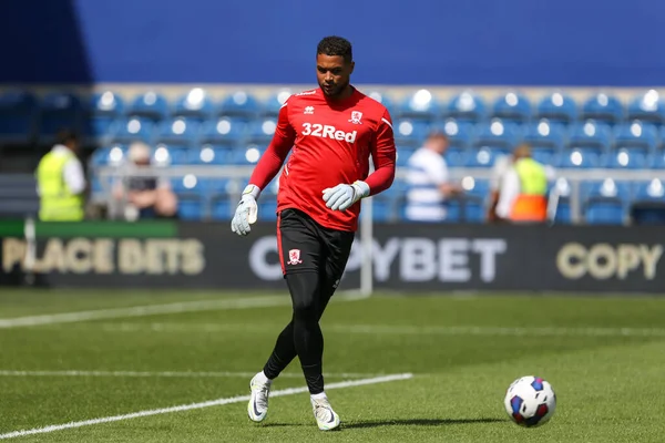 Zack Steffen Middlesbrough Warm — Fotografia de Stock