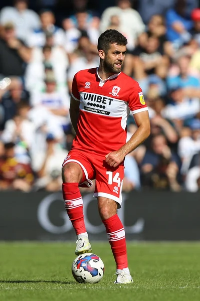 Tommy Smith Middlesbrough Ball — Stockfoto