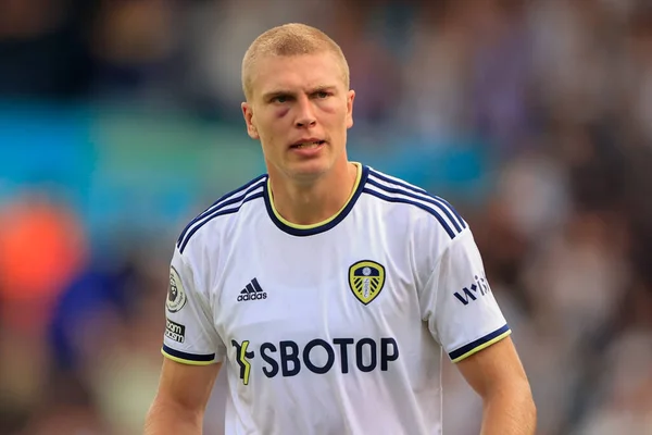 Rasmus Kristensen Leeds United — ストック写真