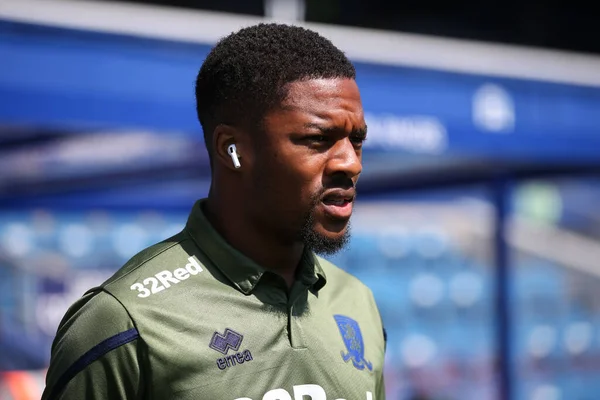 Chuba Akpom Middlesbrough Arrives Stadium — Stockfoto