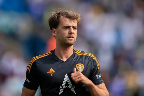 Patrick Bamford Leeds United Warms Game — Foto de Stock