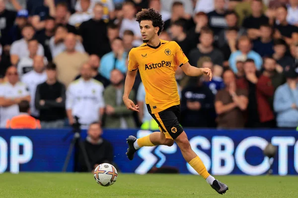 Rayan Ait Nouri Wolverhampton Wanderers Runs Ball — Foto Stock