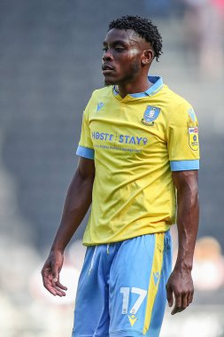 Fisayo Dele-Bashiru #17 of Sheffield Wednesday after the final whistle