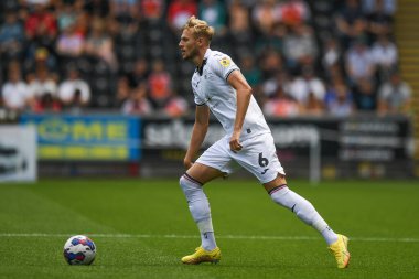 Harry Darling (6) of Swansea City during the game