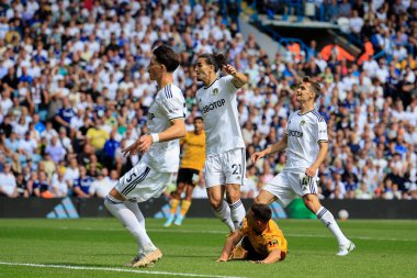 Daniel Podence #10 of Wolverhampton Wanderers scores to make it 0-1